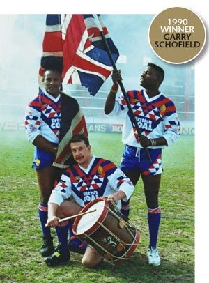 Garry Schofield beats the drum for Great Britain