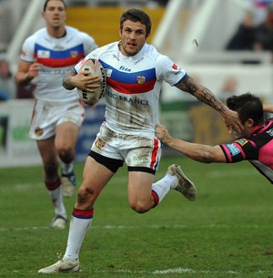 Cockayne in action for Wakefield. ©RLphotos.com