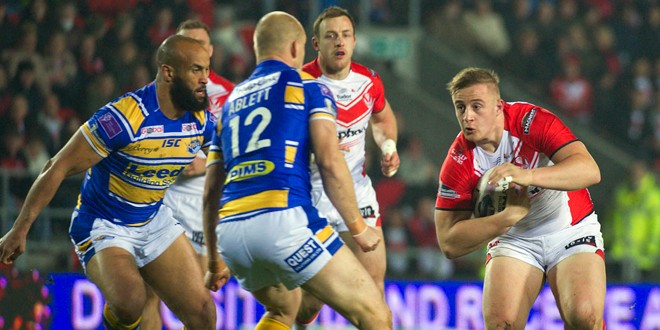 Greg Richards (right) is my roommate and I thought he had a blinder against Leeds.