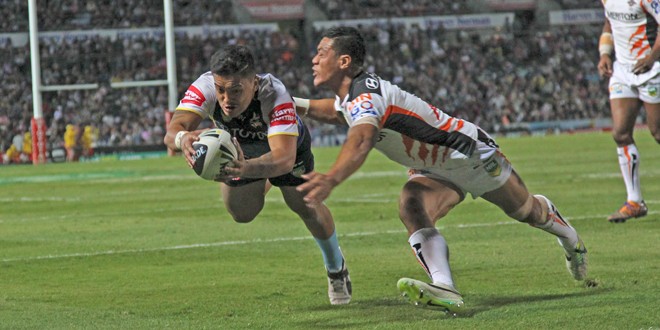 Ulugia scored six times in four appearances for North Queensland. ©Action