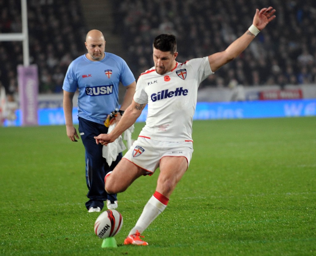 Gareth Widdop on target with his goal kicking