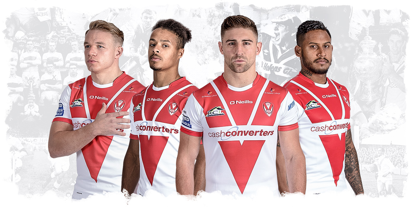 St Helens reveal 2018 squad numbers and reveal next season's kits