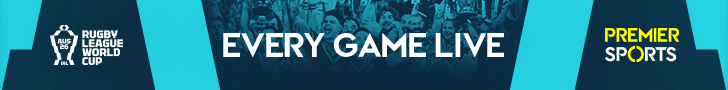 Premier Sports - Rugby League World Cup - Every Game Live