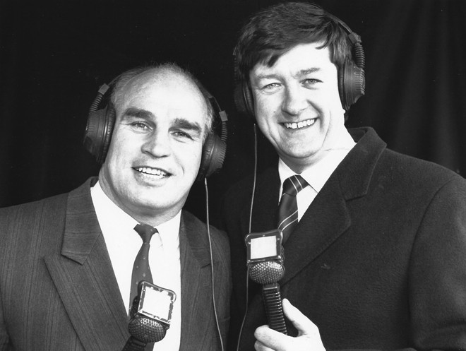 Eddie and Stevo in the early days. 