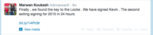 Koukash tweet