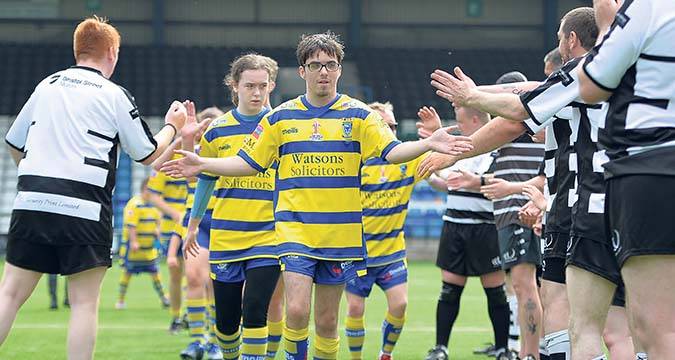 Jake Lindsay (Warrington Wolves) - Learning Disability Rugby League