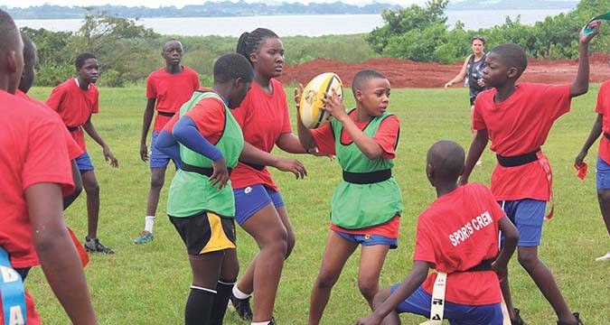 Playing rugby league in Uganda