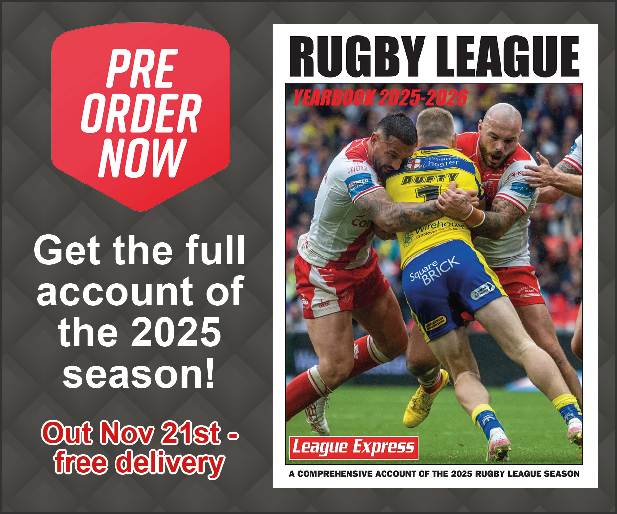 Pre-Order the Rugby League Yearbook 2025-2026