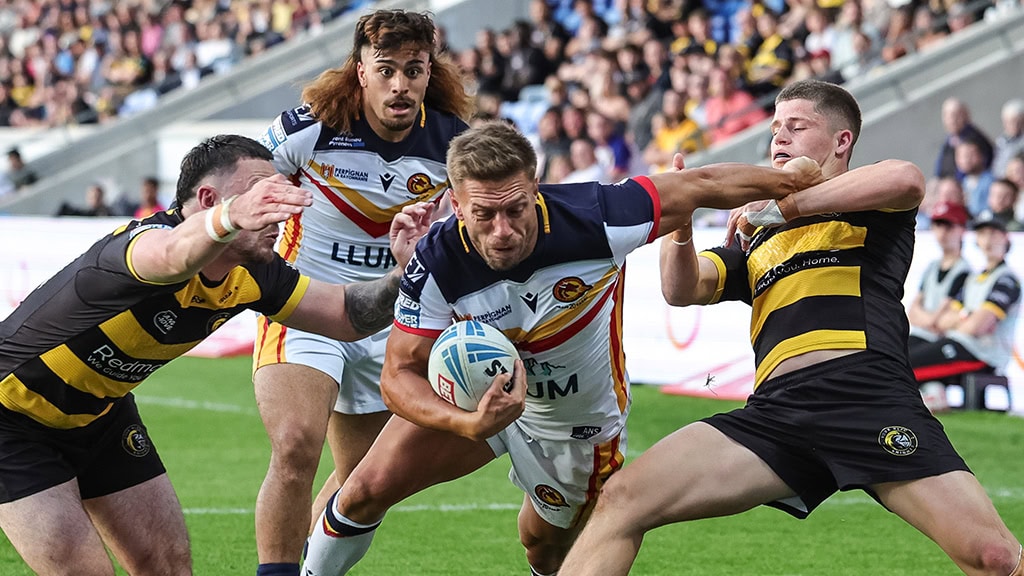 John Cartwright makes winning Catalans Dragons start at York Knights
