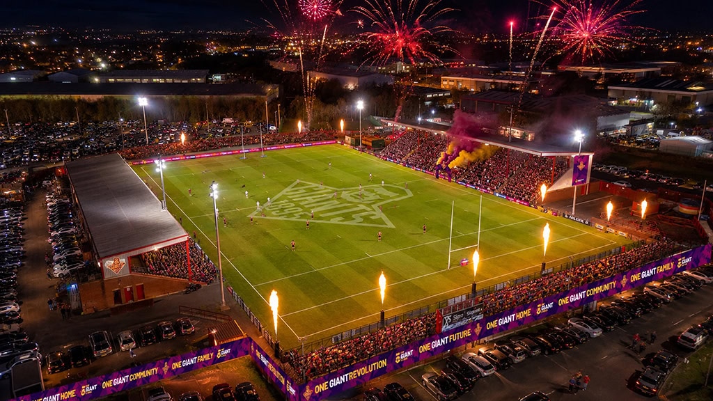 Huddersfield Giants to move into redeveloped FLAIR Stadium in Dewsbury