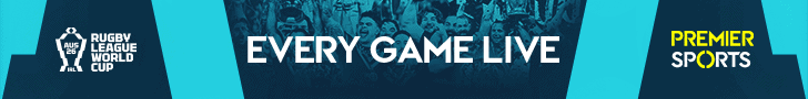 Premier Sports - Rugby League World Cup - Every Game Live