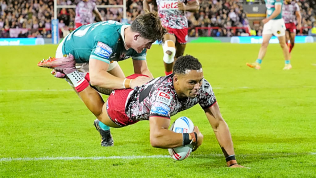 Leigh Leopards crush St Helens to settle play-off issue