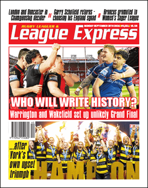 League Express - Mon 28th Sept 2026